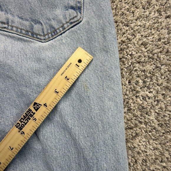 Vintage Levis 505 Jeans Mens 34x30 (Fits 32x28.5) Blue Regular Fit Denim Y2K - Picture 9 of 16